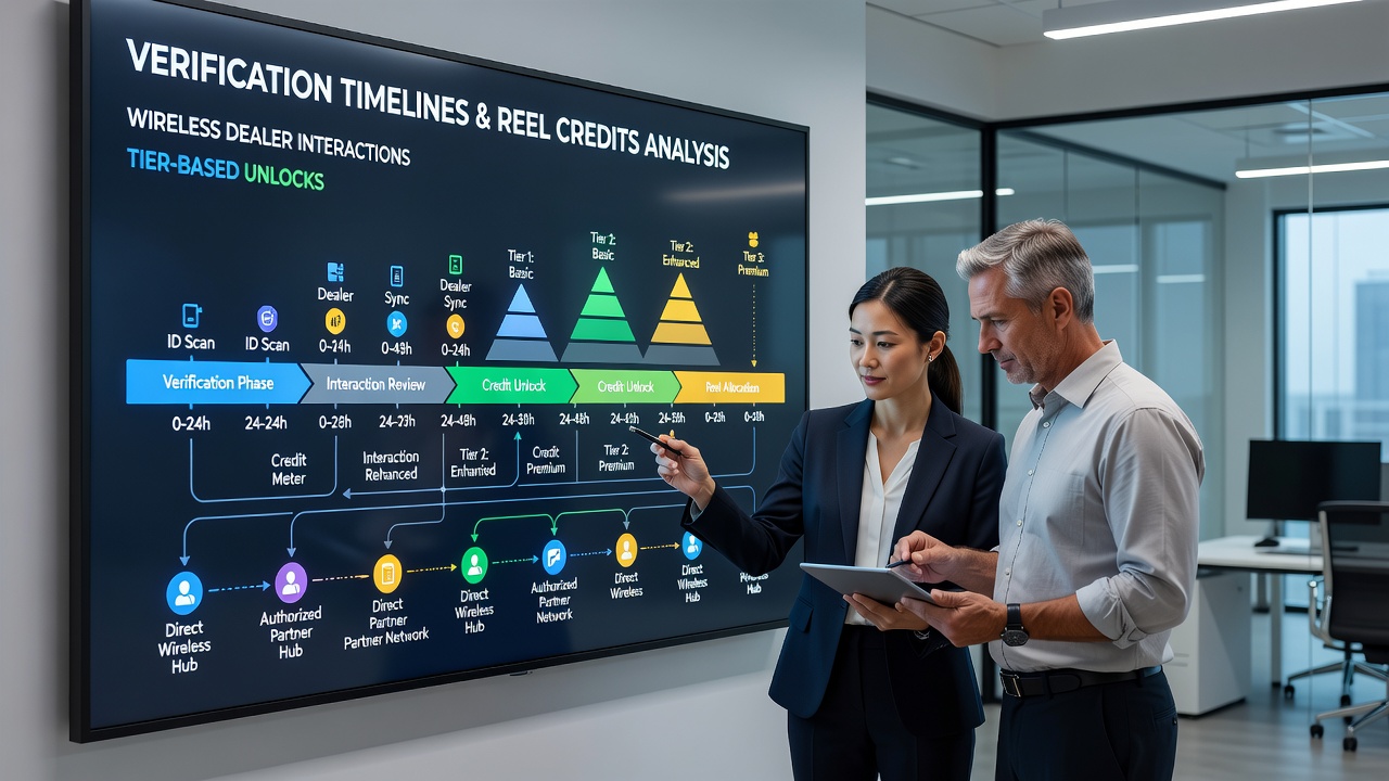 Tier progression pathways connected to mobile verification flows